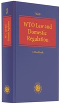 Cover: WTO Law and Domestic Regulation - C.H.BECK