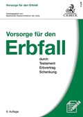 Cover: Vorsorge f&uuml;r den Erbfall - C.H.BECK