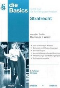 Enlarge image Cover: Skript Basics Strafrecht - Hemmer-Wüst