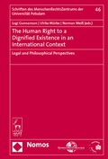 Cover: The Human Right to a Dignified Existence in an International Context - Nomos