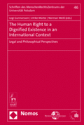 Cover: The Human Right to a Dignified Existence in an International Context - Nomos