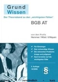 Cover: Grundwissen BGB AT - Hemmer-W&uuml;st