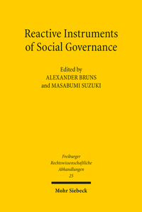Enlarge image Cover: Reactive Instruments of Social Governance - Mohr Siebeck