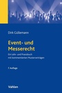 Cover: Event- und Messerecht - Vahlen