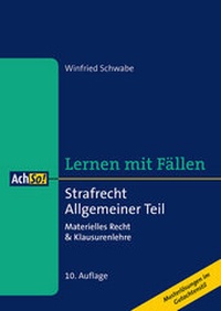 Abbildung von: Strafrecht Allgemeiner Teil - Boorberg