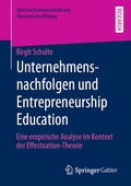 Cover: Unternehmensnachfolgen und Entrepreneurship Education - Springer Gabler