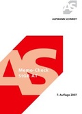Cover: Memo-Check StGB AT - Alpmann Schmidt