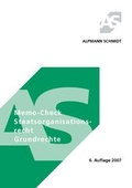 Cover: Memo-Check Staatsorganisationsrecht, Grundrechte - Alpmann Schmidt