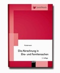 Cover: Die Abrechnung in Ehe- und Familiensachen - ZAP