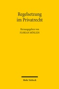 Bild: Regelsetzung im Privatrecht - Mohr Siebeck