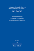 Cover: Menschenbilder im Recht - Mohr Siebeck