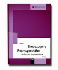Enlarge image Cover: Ehebezogene Rechtsgeschäfte - ZAP