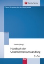 Cover: Handbuch der Unternehmensumwandlung - ZAP