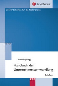 Abbildung von: Handbuch der Unternehmensumwandlung - ZAP