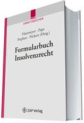 Bild: Formularbuch Insolvenzrecht - ZAP