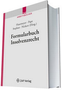 Abbildung von: Formularbuch Insolvenzrecht - ZAP