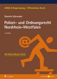 Abbildung von: Polizei- und Ordnungsrecht Nordrhein-Westfalen - C.F. Müller