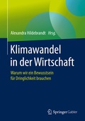 Cover: Klimawandel in der Wirtschaft - Springer Gabler