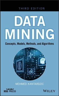 Enlarge image Cover: Data Mining: Concepts, Models, Methods, and Algorithms - Wiley-Blackwell