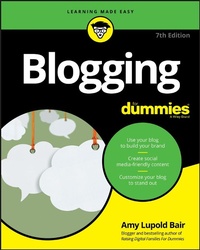 Enlarge image Cover: Blogging for Dummies - Wiley