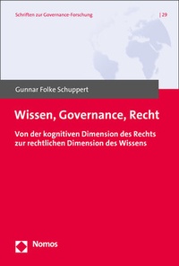 Abbildung von: Wissen, Governance, Recht - Nomos