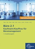 Cover: B&uuml;ro 2.1 - Lernsituationen - 3. Ausbildungsjahr - Europa-Lehrmittel