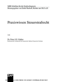 Abbildung von: Praxiswissen Steuerstrafrecht - ZAP