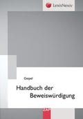 Cover: Handbuch der Beweisw&uuml;rdigung - ZAP