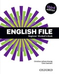Cover: English File: Beginner. Student's Book & iTutor - Oxford University Press