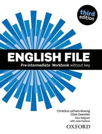 Enlarge image Cover: English File: Pre-intermediate. Workbook with iChecker without Key - Oxford University ELT