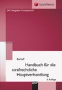 Cover: Handbuch für die strafrechtliche Hauptverhandlung - ZAP