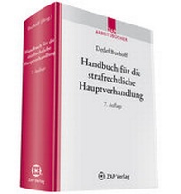 Enlarge image Cover: Handbuch für die strafrechtliche Hauptverhandlung - ZAP