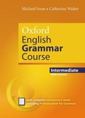 Cover: Oxford English Grammar Course: Intermediate: with Key (includes e-book) - Oxford University Press