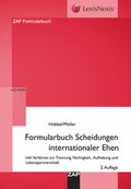 Cover: Formularbuch Scheidungen internationaler Ehen - ZAP