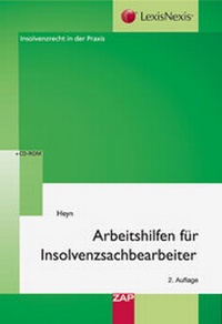 Abbildung von: Arbeitshilfen für Insolvenzsachbearbeiter - ZAP