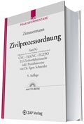 Cover: Zivilprozessordnung (ZPO) - ZAP