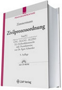Abbildung von: Zivilprozessordnung (ZPO) - ZAP