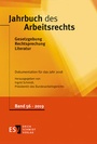 Bild: Jahrbuch des Arbeitsrechts 56 - Erich Schmidt Verlag