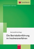 Cover: Die Betriebsfortf&uuml;hrung im Insolvenzverfahren - ZAP