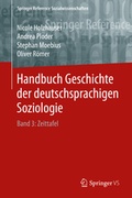 Cover: Handbuch Geschichte der deutschsprachigen Soziologie - Springer VS