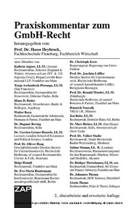 Abbildung von: Praxiskommentar zum GmbH-Recht - ZAP