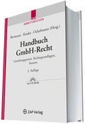 Cover: Handbuch GmbH-Recht - ZAP