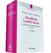 Enlarge image Cover: Handbuch GmbH-Recht - ZAP