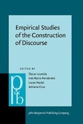 Cover: Empirical Studies of the Construction of Discourse - John Benjamins Publishing Co