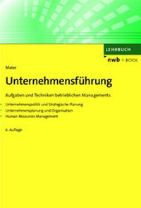 Abbildung von: Unternehmensführung - NWB