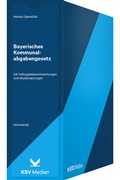 Cover: Bayerisches Kommunalabgabengesetz - KSV Medien