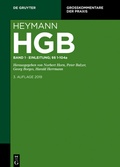 Cover: Handelsgesetzbuch (ohne Seerecht): HGB - De Gruyter