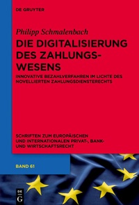 Abbildung von: Die Digitalisierung des Zahlungswesens - De Gruyter