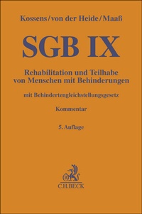 Abbildung von: SGB IX - C.H.BECK