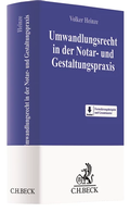 Abbildung von: Umwandlungsrecht in der Notar- und Gestaltungspraxis - C.H.BECK